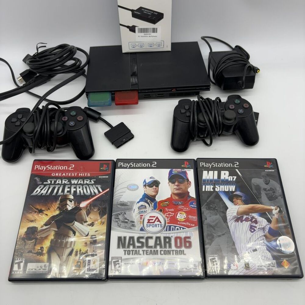 Playstation 2 Gaming Console with all accessories and games